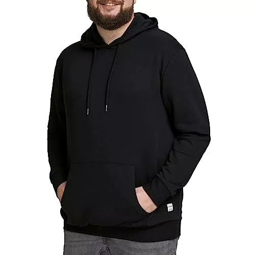 Jack & Jones Hoodie JJEBASIC für Herren - Regular Fit Plussize