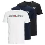 JACK & JONES Herren JJECORP Logo T-Shirt Kurzarm Crew Neck