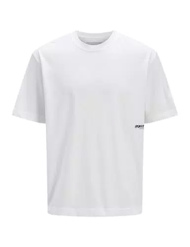 JACK & JONES Jcounion Small Print T-Shirt mit Rundhalsausschnitt