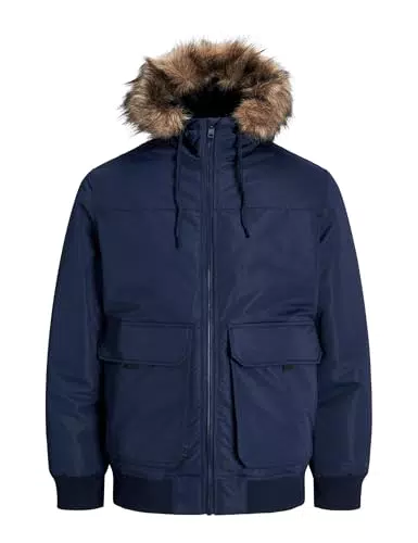 JACK & JONES JJCONSTRUCT Faux FUR Bomber