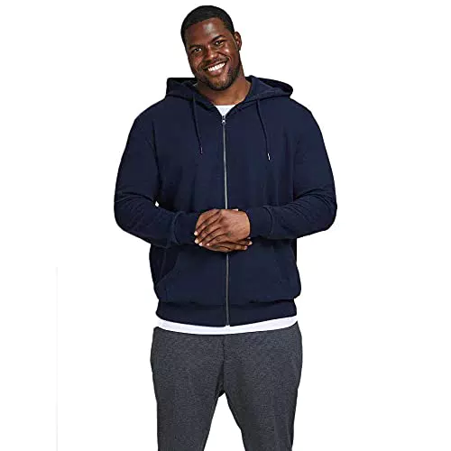 JACK & JONES Male Hoodie Basic Reißverschluss