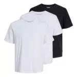 JACK & JONES JJEORGANIC Basic T-Shirt mit Rundhalsausschnitt
