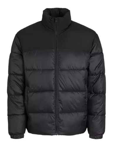 JACK&JONES PLUS Herren JJMOON Stand Collar Puffer PLS Pufferjacke