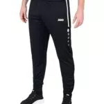 JAKO Herren Trainingshose Active, M EU - Anthrazit/Türkis