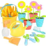 Joellfuner Gartenspielzeug Set für Kinder - Gartenwerkzeug für 3-7 Jahre