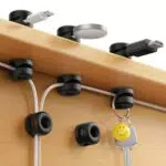 JOYROOM Kabelhalter Silikon Kabelclips Selbstklebend für Büro & Schreibtisch