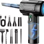Akku Druckluftgebläse mit LED, 3-Stufen, USB-C, 2000mAh für PC und Bürogeräte