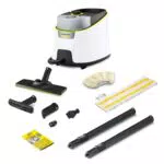 Kärcher Dampfreiniger SC 3 Deluxe mit Bodenreinigungsset und Mikrofaser-Bezug