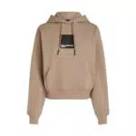 Karl Lagerfeld Damen Box Logo Hoodie – Normale Passform