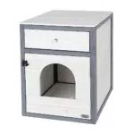 Kerbl Katzenschrank Ida mit Schublade und integrierbarem Liegekissen