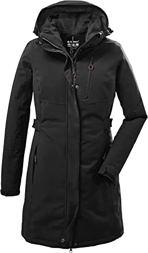 Killtec Damen Funktionsparka/Parka mit abzippbarer Kapuze - KOW 165 WMN PRK