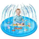 Kinder Sprinkler Wasserspielmatte – Outdoor Splash Pad Garten Spielzeug