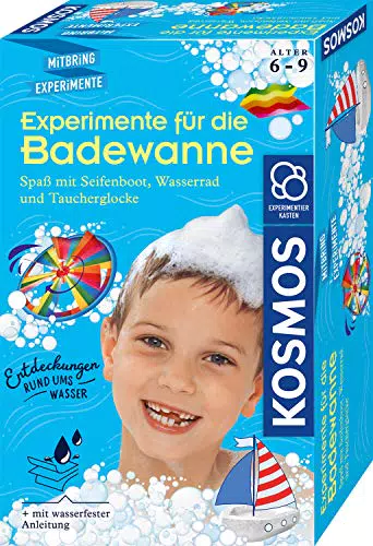 KOSMOS Experimente für die Badewanne - Forscher-Set für Kinder ab 6 Jahren