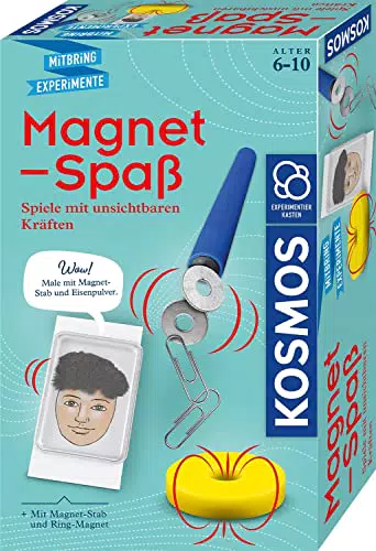 KOSMOS Magnet-Spaß Experimentierset: Spielerisch Magnetismus entdecken für Kinder