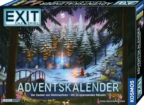 KOSMOS EXIT Adventskalender 2025 – 24 spannende Rätsel für eine magische Weihnacht