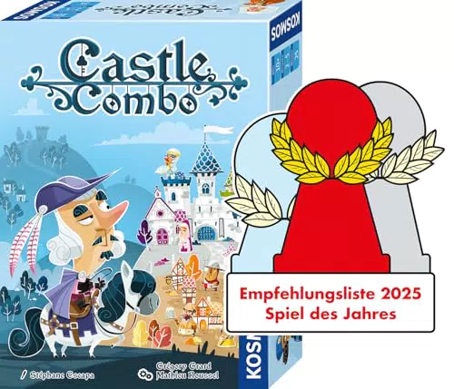 Kosmos Castle Combo - Kartenspiel für 2-5 Personen ab 10 Jahren, Taktik und Spaß