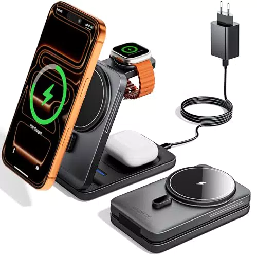 KPON Magsafe Ladestation für Apple Watch und iPhone
