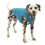 Kurgo Core Hunde-Pullover aus leichtem Fleece mit 2-Wege-Reißverschluss und Geschirrkompatibilität