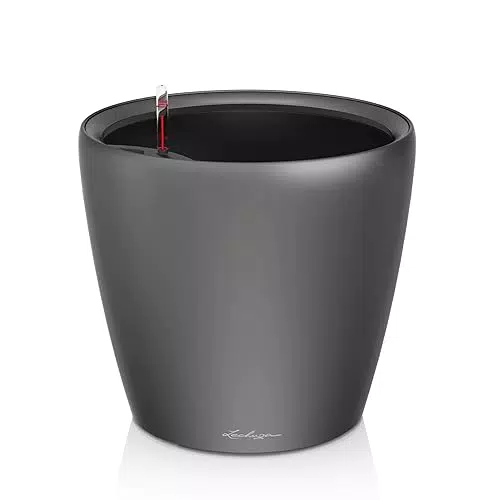 Lechuza Classico Premium LS 28 - Silber Metallic