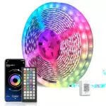 LED Strip - Bluetooth RGB Lichterkette mit App-Steuerung und Musik-Sync