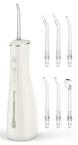 Zahnreinigungsgerät von [Marke] – Kabellose Munddusche mit 4 Modi und IPX7 Wasserdicht