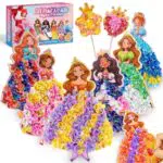 Leksakber Prinzessin Bastelset für Mädchen von 5 bis 10 Jahren - Kreatives Spielzeug