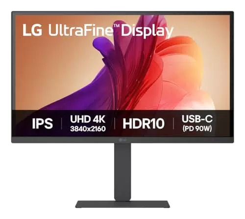 LG Monitor 27U730A-B, 27" 4K UHD, HDR10, IPS, USB-C, Bluetooth, HDMI, DisplayPort