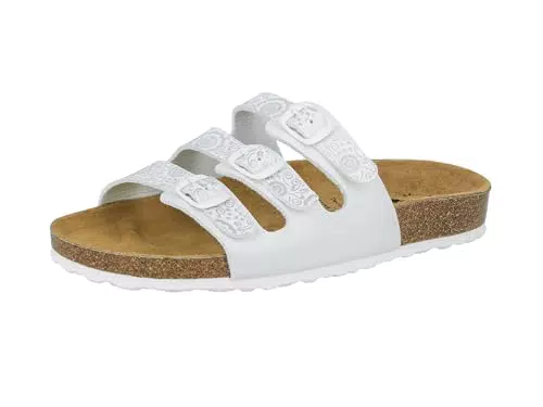 Lico Bioline Flower Pantoletten für Damen