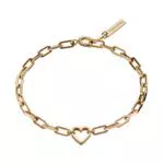LIEBESKIND Damen-Handketten Edelstahl LJ-0345-B-20