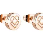 LIEBESKIND Damen-Ohrstecker Edelstahl mattiert - LJ-0077-E-07