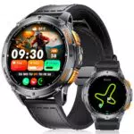 LIGE GPS Smartwatch Herren mit 1,43 Zoll AMOLED, wasserdicht und 170+ Sportmodi