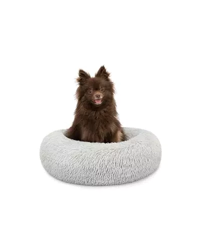 lionto Hundebett rund Hundekissen Hundesofa Katzenbett Donut