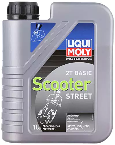 Liqui Moly 2T Basic Scooter Motorbike Öl - Hochwertiges 2-Takt-Öl
