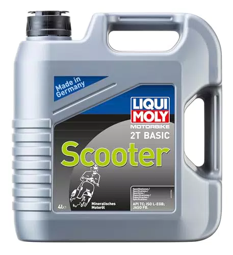 Liqui Moly 2T Basic Scooter Motorbike Öl - Hochwertiges 2-Takt-Öl