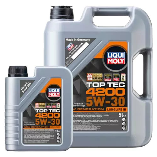 Liqui Moly Top Tec 4200 Motoröl 5W-30 – Hochleistungs-Motorenöl