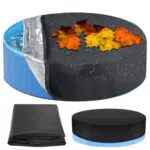 LOMUG Poolabdeckung für Hundepool und Kinderpool, faltbar, UV-beständig, wasserdicht