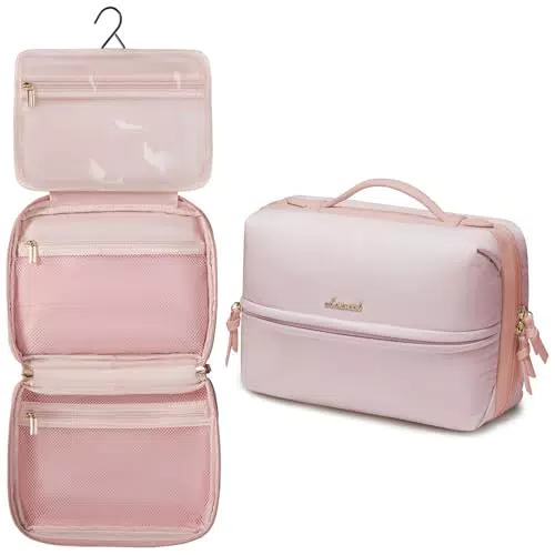 LOVEVOOK Kulturtasche Damen – Wasserdichte Kosmetiktasche zum Aufhängen für Reisen