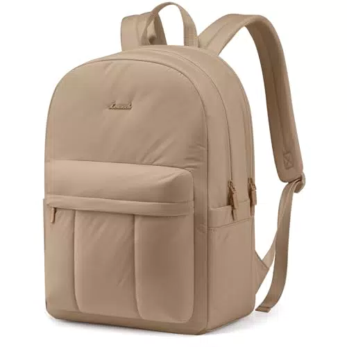 LOVEVOOK Rucksack Damen, Wasserdichter Schulrucksack für Laptop und Reisen