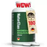 Premium Magnesium Bisglycinat Kapseln - 300mg hochdosiert, vegan