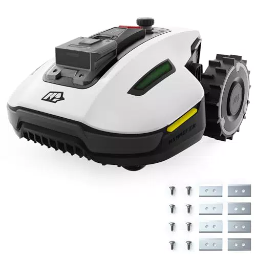 MAMMOTION YUKA Mini Mähroboter mit Auto-Kartierung und 4G-Modul, 700m² Empfang