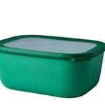 Mepal Cirqula Rectangular Multi Bowl - Luftdichte Vorratsdose für Kühlschrank und Mikrowelle