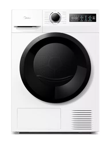 Midea MD11EH70BD Wärmepumpentrockner mit HealthGuard und Knitterschutz, Energieklasse D