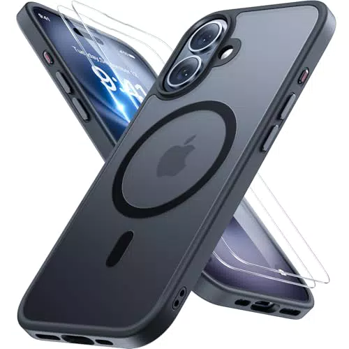 Miracase MagSafe Hülle für iPhone 16 – Militärschutz, Stoßfest, Kratzfest