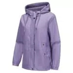 MODFUL Damen Windjacke mit Kapuze, leichte und packbare Outdoor-Jacke für jede Saison