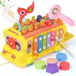 KETIEE Montessori Spielzeug für 1-6 Jahre - Hammerspiel und Motorikspielzeug
