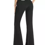 MOVE BEYOND Damen 3/4 Yogahose Capri Leichtsporthose mit Taschen