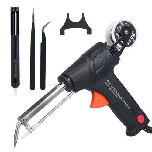 Mulcort Lötkolben Set – Elektrisches Lötgerät für Leiterplatten & Heimwerken