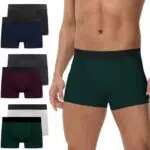 NAWOBAM Herren Boxershorts mit Baumwolle – Bequeme Retroshorts für Männer