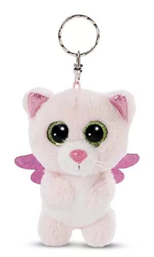 NICI Glubschis Schutzengel Schlüsselanhänger Katze Glowy Malli