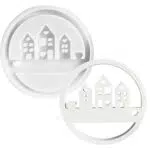 NIEEKRUN Silikonform Haus – DIY Gießform für Kerzen, Gips, Harz und Ton